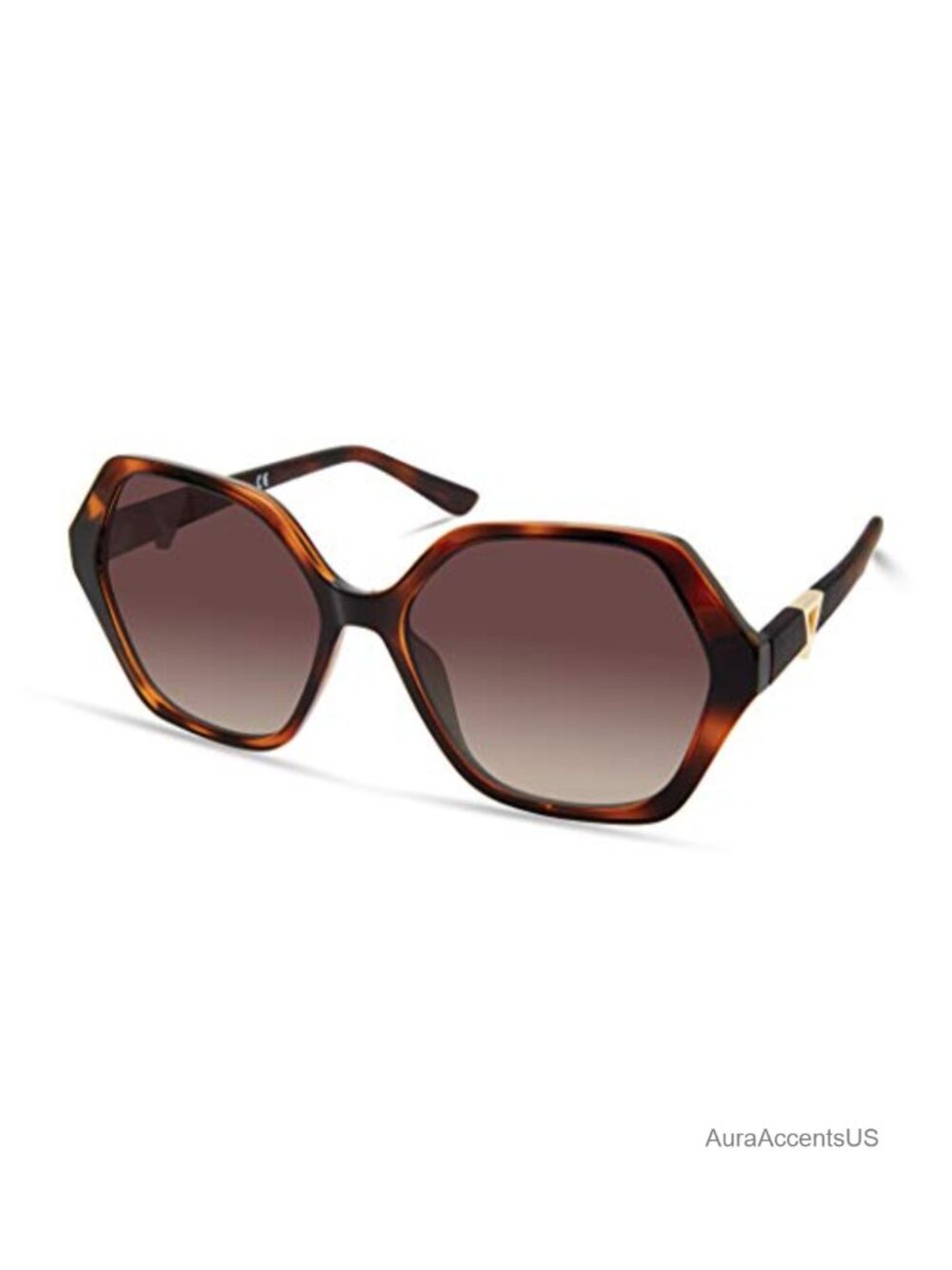 Geometric Square Sunglasses UV Protection Full-Frame Gradient